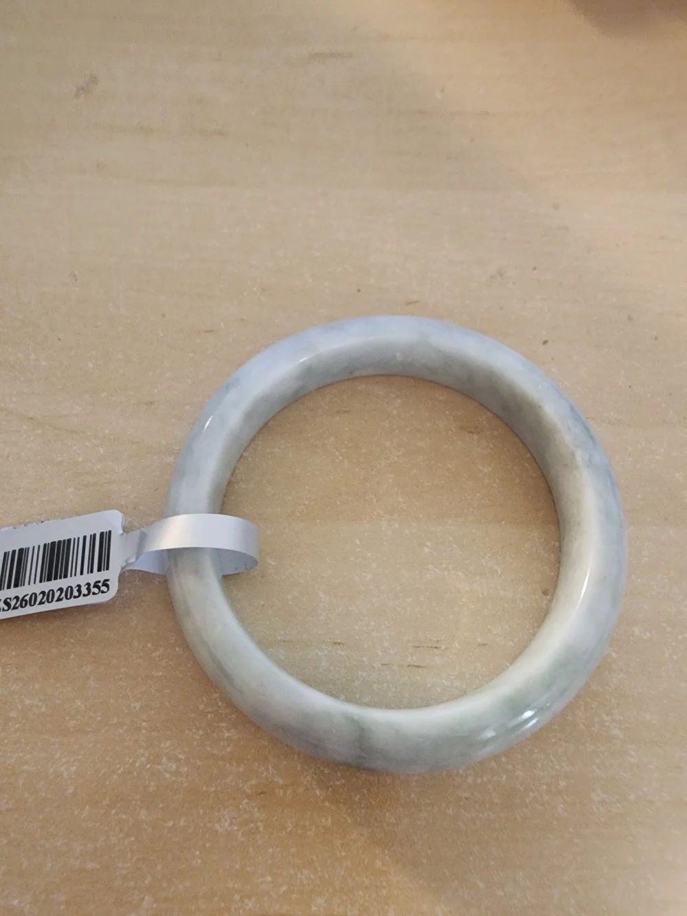 Light Green Jade Bangle Bracelet